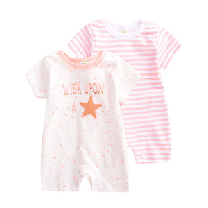 Newborn Baby Bodysuits Clothes 2pcs Set 2024