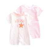 Newborn Baby Bodysuits Clothes 2pcs Set 2024