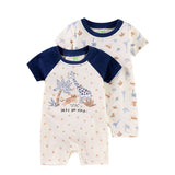 Newborn Baby Bodysuits Clothes 2pcs Set 2024