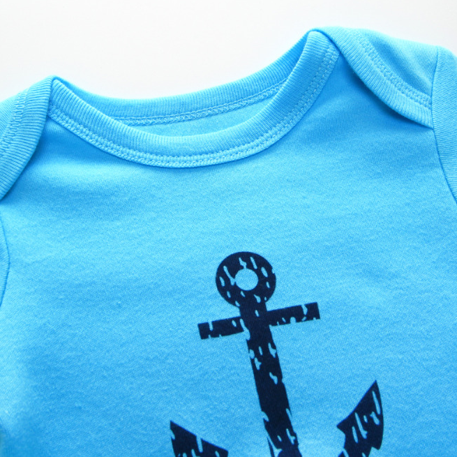 New Baby Boys Bodysuit Long Sleeve Cotton