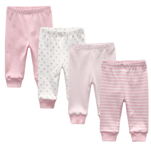 3/4pcs/lot 2020 Casual Trousers Winter Newborn Baby Pants