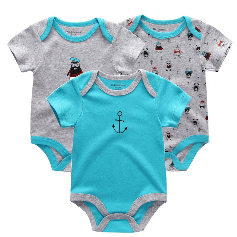 3PCS Baby Girl Clothes Summer 2020 Baby Boys Clothing Set – kiddiezoom