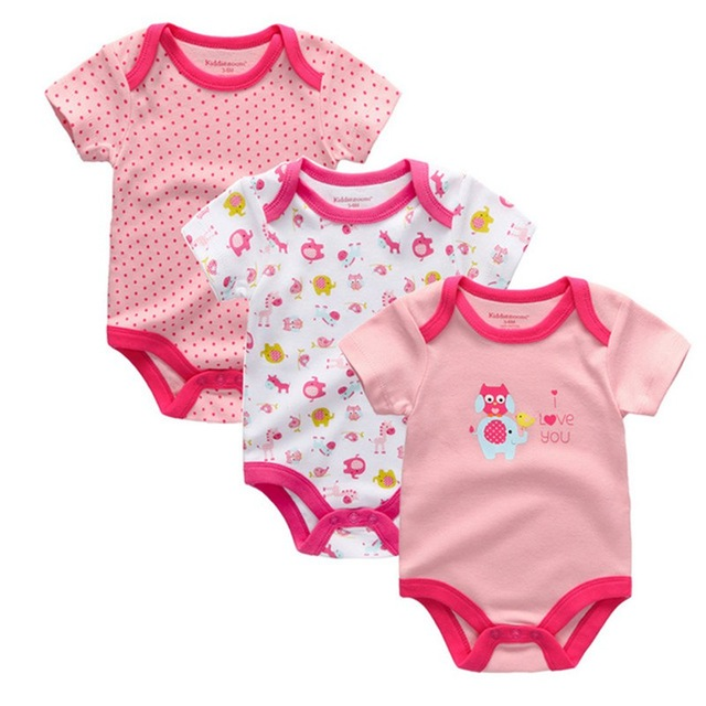2020 Floral Baby Jumpsuits & baby bodysuits 3 Pieces