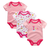 Baby Boys Bodysuits 3Pcs Newborn Set