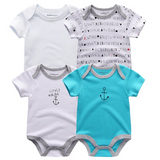 4pcs Baby Clothing 0-12m Bodysuits Onesies