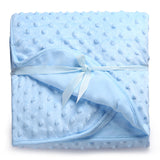 Baby Blanket Thermal Soft Fleece Blanket & Swaddling Bedding Set