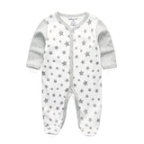 Newborn Teddy Bear Onesie Baby Cotton Rompers Clothing