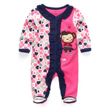 Newborn Teddy Bear Onesie Baby Cotton Rompers Clothing