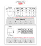 Baby 5pcs Bodysuits+4pcs Trousers Short Sleeve