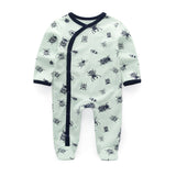 2/3/4pcs Baby Rompers Long Sleeve Printed Jumpsuit