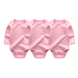 Baby Boys&Girls Bodysuit Long Sleeve 3/6pcs Set