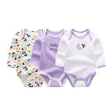 Baby Boys&Girls Bodysuit Long Sleeve 3/6pcs Set