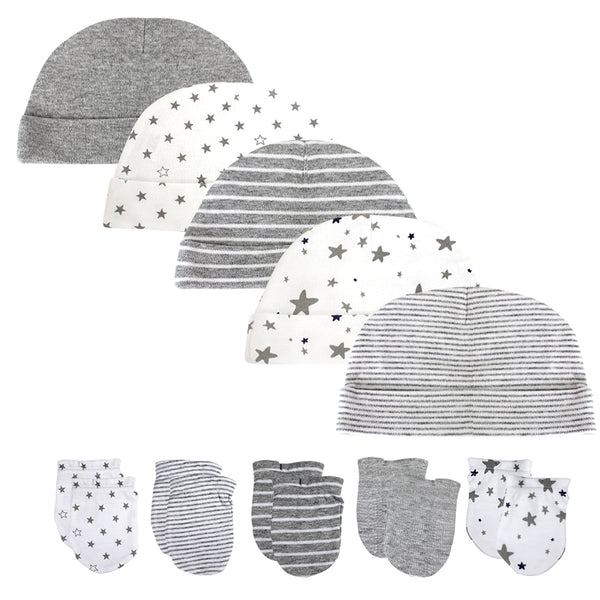 New Baby Hat +Kids Gloves Cotton Cap Summer Accessories