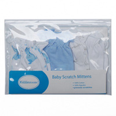 Newborn Baby Scratch Mittens Cotton Four Seasons Kids Gloves