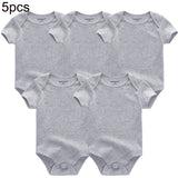 Summer 2024 Baby Clothes Sets Cotton Infant Bodysuits