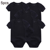 Summer 2024 Baby Clothes Sets Cotton Infant Bodysuits