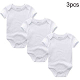 Summer 2024 Baby Clothes Sets Cotton Infant Bodysuits