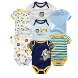 2024 Bodysuits 7PCS Baby Romper Top Quality